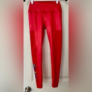 Zumba Vibrant Red Leggings